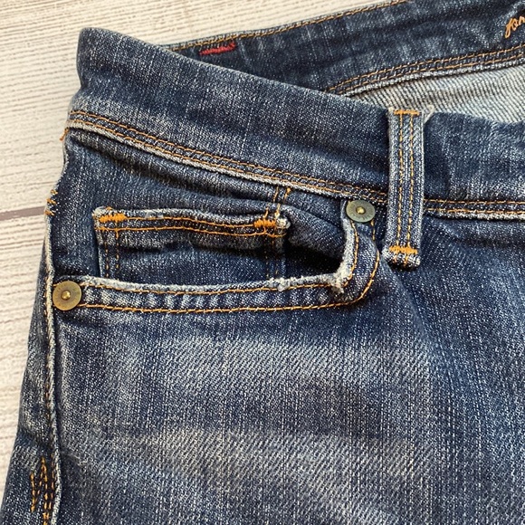 Seven For All Mankind Flynt Bootcut Blue Jeans - Size: 27 - US Misses Size: 4 - Picture 4 of 13